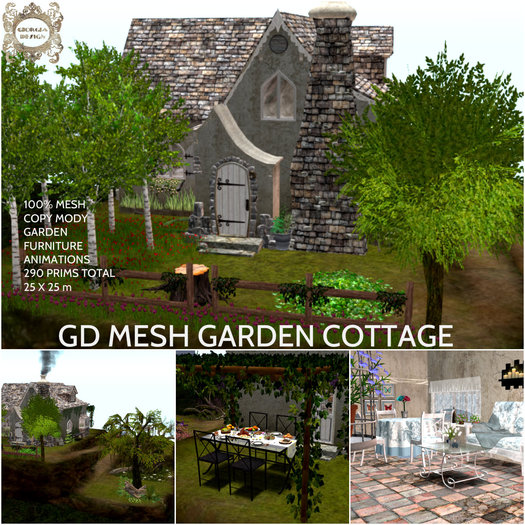 GD MESH GARDEN COTTAGE