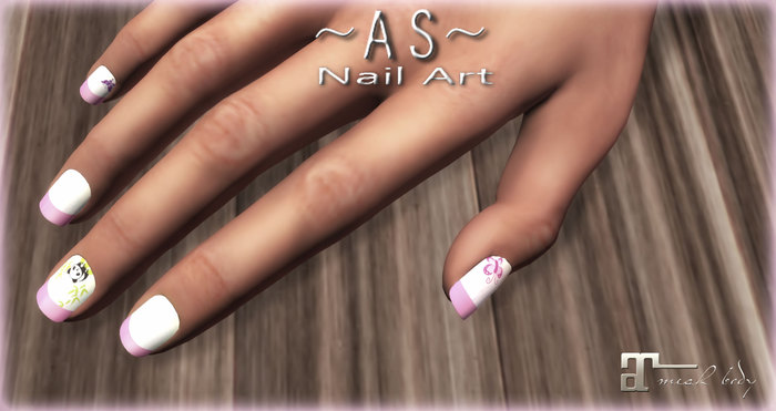 ~AS~ Panda French Tipped