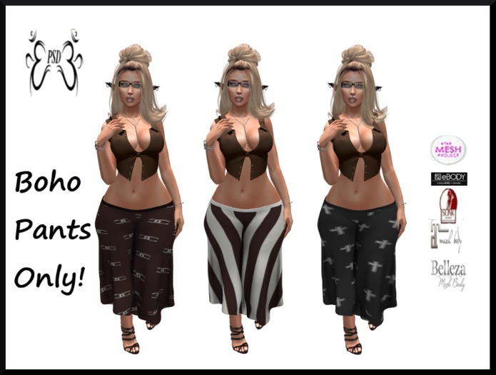 PSD! Boho Pants
