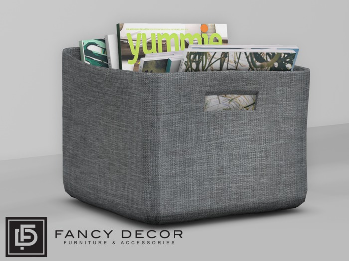 Fancy Decor: Russell Magazine Basket A