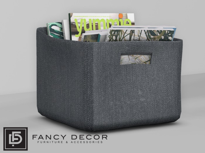 Fancy Decor: Russell Magazine Basket B