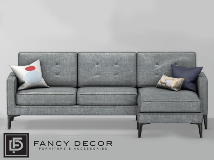 Fancy Decor: Russell Sectional Sofa (pg)