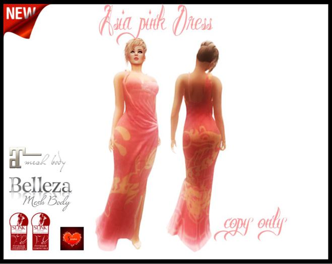 Asia Pink Dress