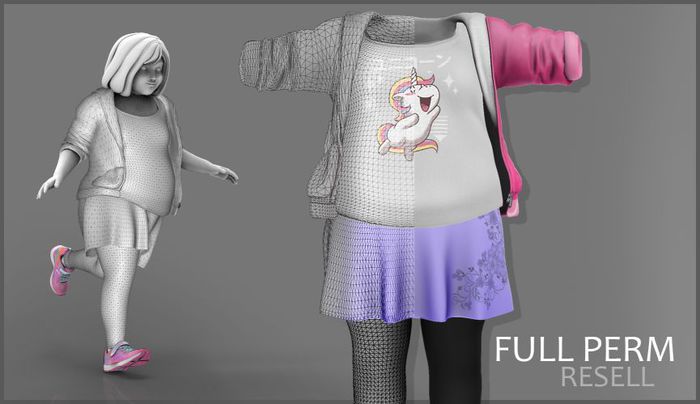 Dev. Kit - Starter Pack (F) Clothes