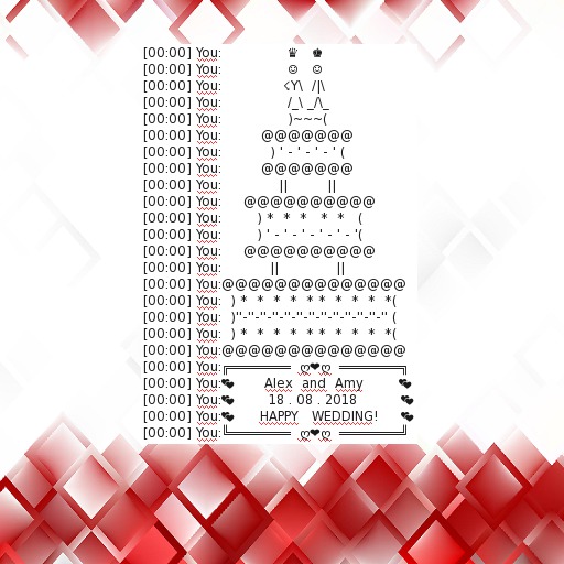 =Gesture HAPPY   WEDDING!!=