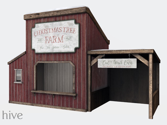 hive // christmas tree farm [wear to unpack]