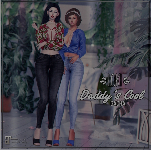 15.Loki - Daddy's Cool GACHA - Sun Choker - Red