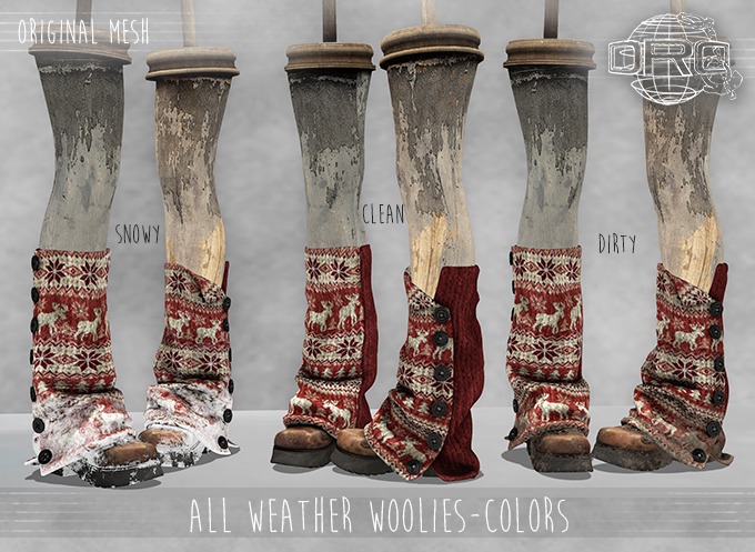 -DRD- All Weather Woolies - Colors (add)