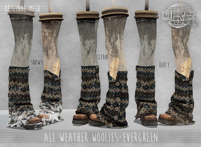 -DRD- All Weather Woolies - Evergreen (add)