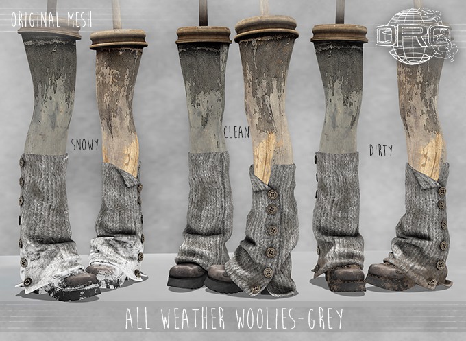-DRD- All Weather Woolies - Grey