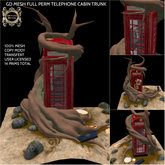 GD MESH FULL PERM TELEPHONE CABIN TRUNK