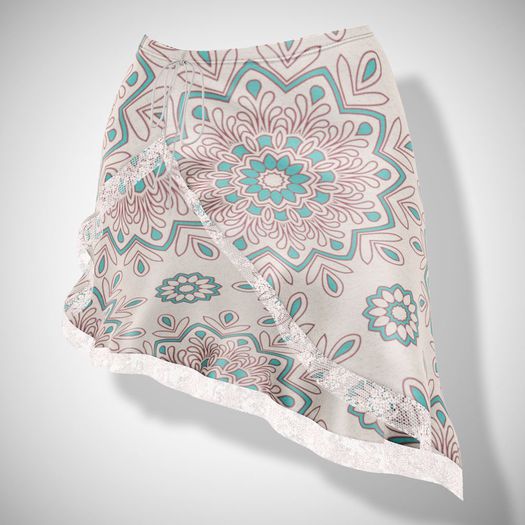 ChicModa // Rhi Skirts // WHITE BOHO