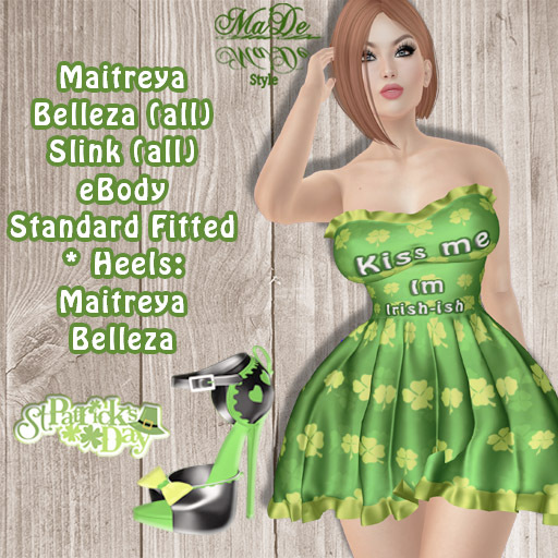 [>Ma'De<] ST. Patrick's Day Dress V2