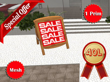 Sale Tent Sign