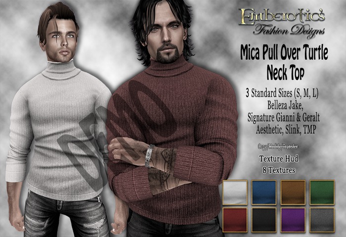 DEMO ~ Mica ~ Turtle Neck Sweater
