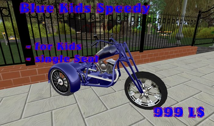 Blue Kids Speedy Boxed