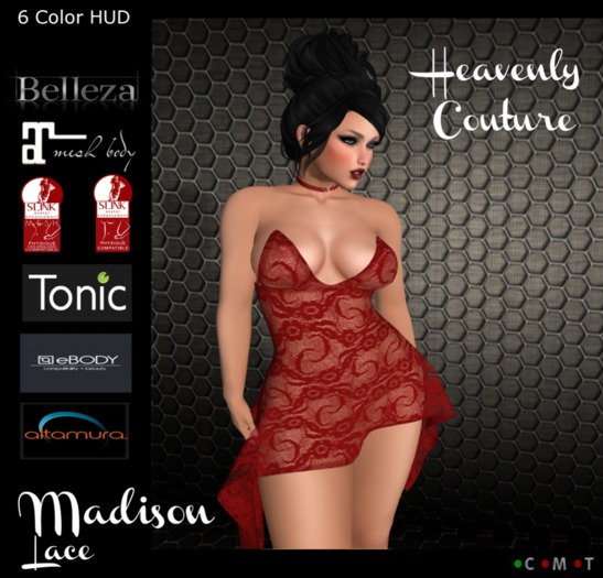 :::[Heavenly]:::Madison Lace Dress [ADD]
