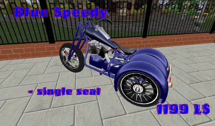 Blue Speedy