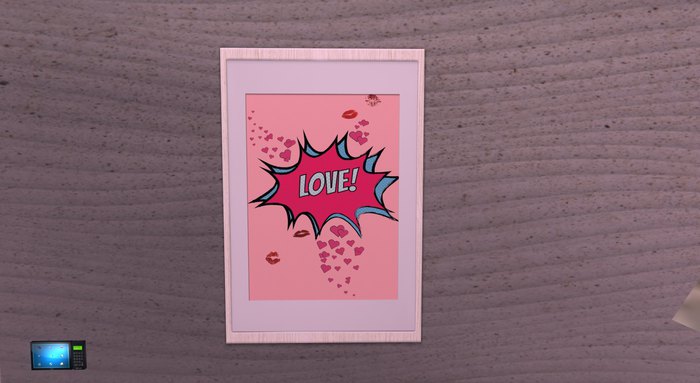 Love! 2 White Frames