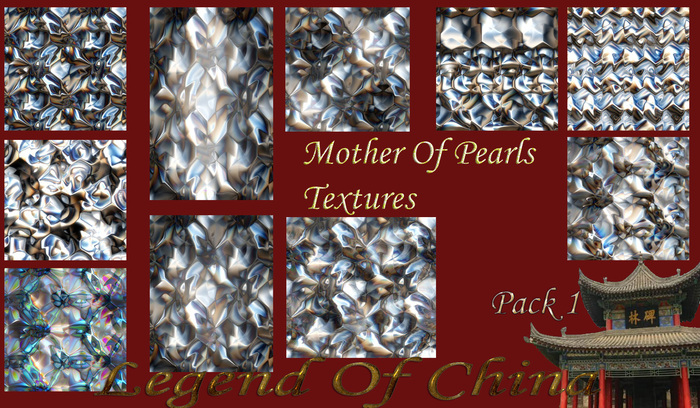 Mother of Pearl  textures - 10 textures included pack 1