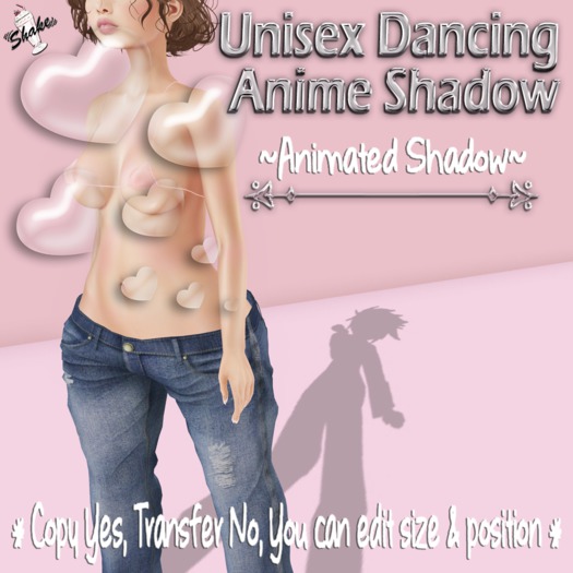 *.:Shake:.* Unisex Anime Dance Shadow