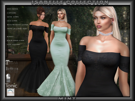 Second Life Marketplace - TS-Formal-Isabelle-#4-Mint