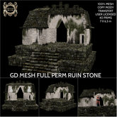 GD MESH FULL PERM RUIN STONE