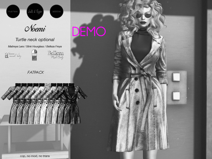 S&P Noemi Trench DEMO (wear to unpack)