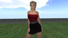 18 Sn@tch Roxie Tube Dress (Red-All Sizes)