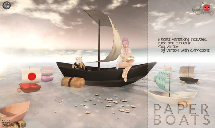 {Paperboats} BOXED .::Cubic Cherry ::.