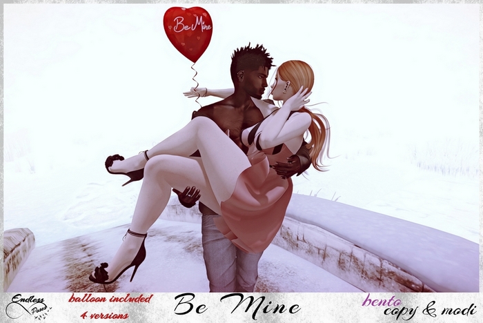 Be Mine Pose (balloon included)