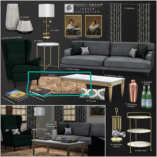 06 Fancy Decor: Jansen Rug