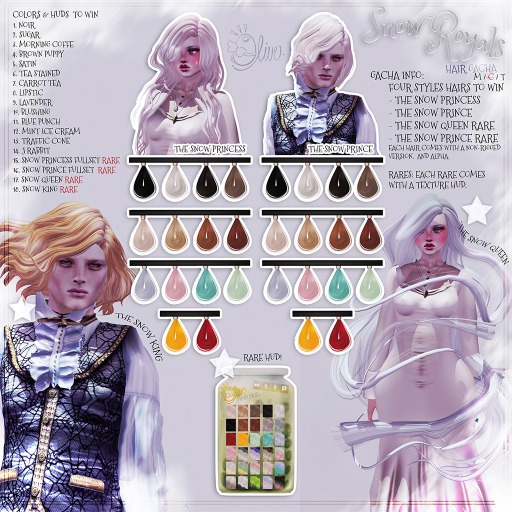 .Olive. the Snow Prince Hair - J Rabbit