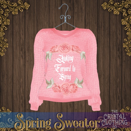 [CC Co.] Spring Sweater - Rose