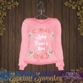 [CC Co.] Spring Sweater - Rose