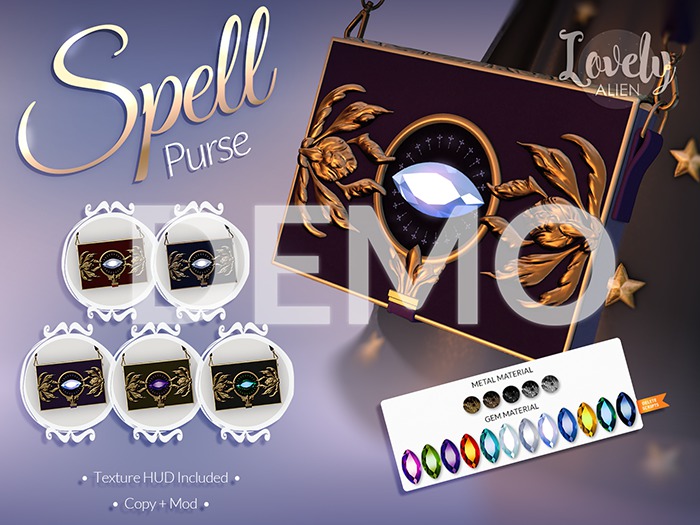((LovelyAlien)) Spell - Purse - DEMO (unpacked)