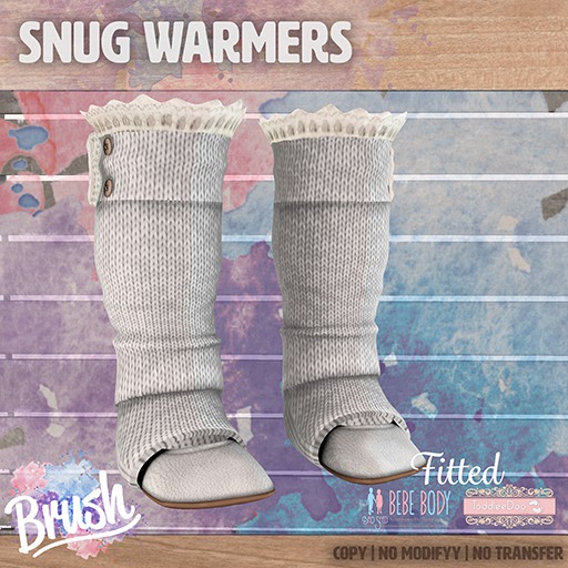 [Brush!] Snug Warmers White [Add]