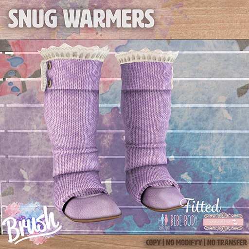 [Brush!] Snug Warmers Purple [Add]