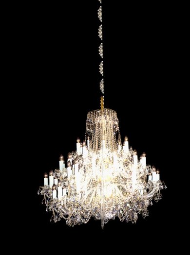 Chandelier Lost Bright Times by Rita Munro