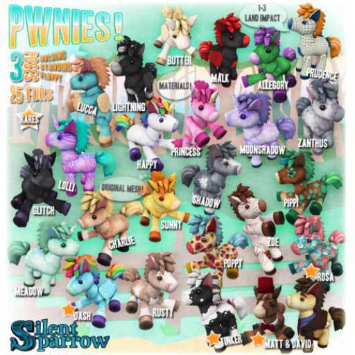 (Matt) Pwnie Standing ~silentsparrow~ RARE