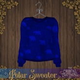 [CC Co.] Polar Sweater - Sapphire
