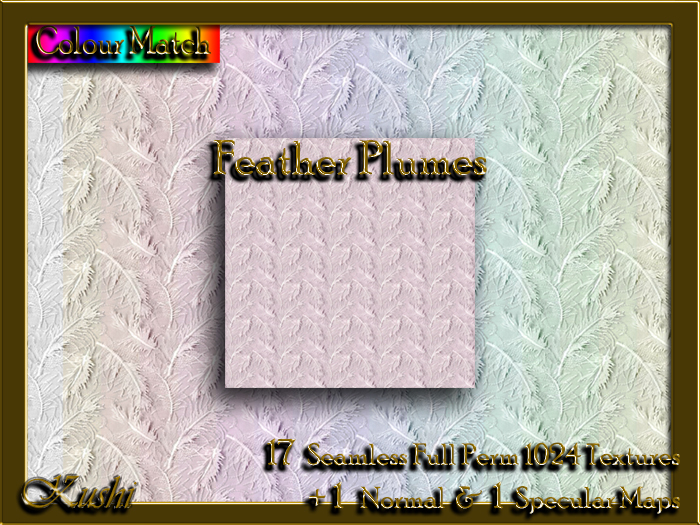 Feather Plumes Textures