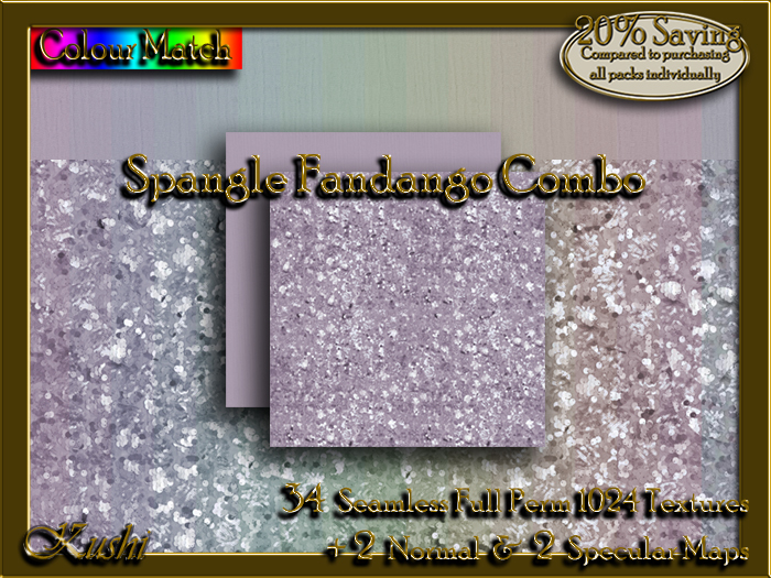 Spangle Fandango Combo Textures