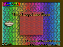!Kushi! ThreeLoopsLaceSHEER Textures -WearToUnpack