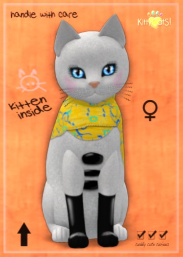 KittyCatS Box - F - SnowBabieS-YellowSnow