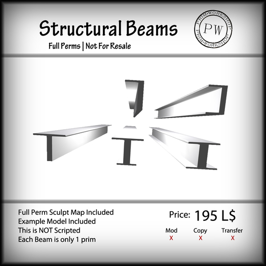 Structural Beams - Full Perms