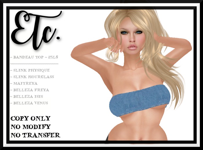 Etc. Bandeaux Top