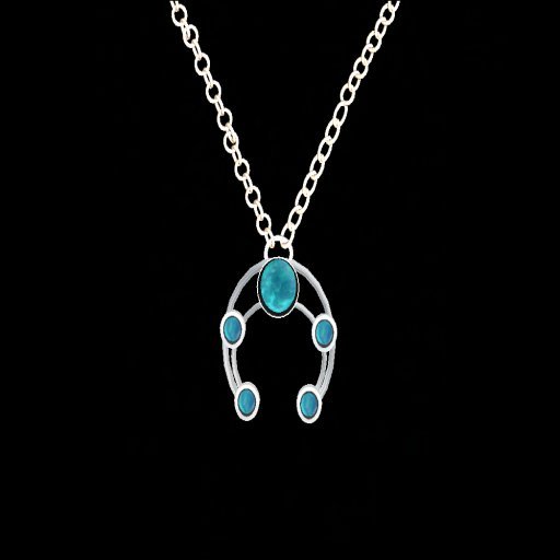 Horseshoe pendant/mens