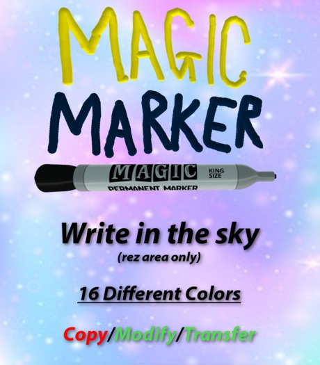 Magic Marker!