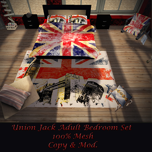 S&B Union Jack UK Bedroom